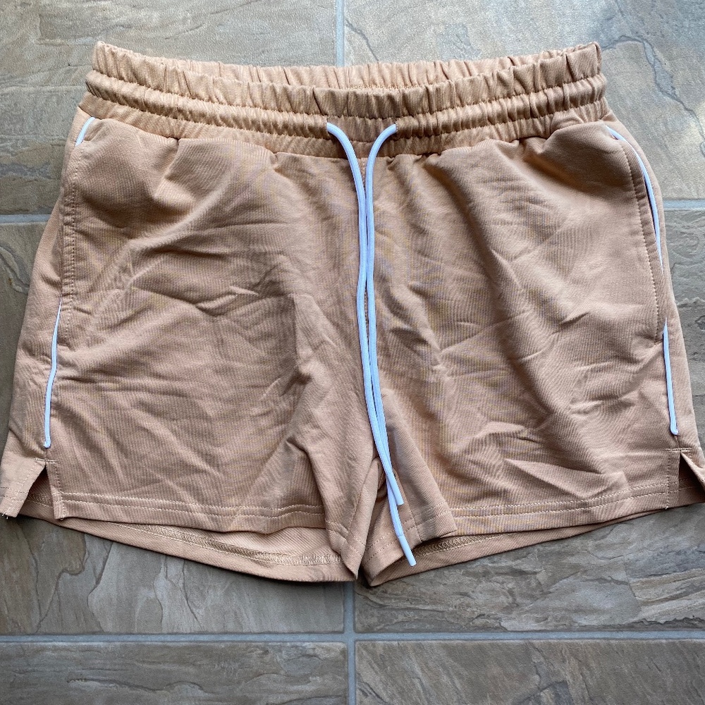 Tan Lightweight Shorts